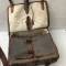 Sac à dos Mdle 1893/15 toile verte et bretelles cuir 