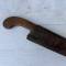 Scie égoine Mdle 1905 et etui cuir marron 