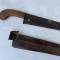 Scie égoine Mdle 1905 et etui cuir marron 