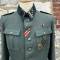 SD Veste Mdle 1941 officier en gabardine feldgrau 