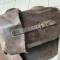 Selle Mdle 1874 et paire de fontes en cuir marron 