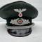 Service Forestier Casquette officier en tricotine feldgrau 