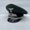 Service Forestier Casquette officier en tricotine feldgrau 