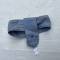 Sous col officier en coton bleu horizon 