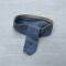 Sous col officier en coton bleu horizon 