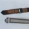 SS Ceinturon officier tissu et boucle ronde alu 