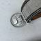 SS Ceinturon officier tissu et boucle ronde alu 