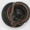 Tankiste Casque Mdle 1919 Peinture bleu 