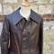 Tankiste Veston Mdle 1935 cuir marron 