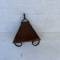 Triangle dorsal Mdle 1935 Cuir marron 