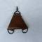 Triangle dorsal Mdle 1935 cuir marron 