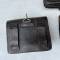 Trois cartouchières Mdle 1888 cuir noir 