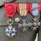 Troupe coloniale Veste US Mdle 1942 S/Officier et médailles 