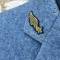 Veste  Officier Pilote Aéronef Drap bleu horizon 