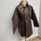 Veste de vol Mdle 1929 cuir marron foncé