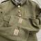 Veste Mdle 1916 Officier Etat Major Troupe Afrique gabardine moutarde 