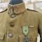 Veste Mdle 1916 S/Officier 2éme Zouave drap moutarde 