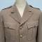 Veste Officier Infanterie toile coton kaki clair