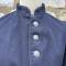 Veste troupe Chasseur à pied Mdle 1867 drap bleu nuit 