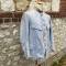 Veste troupe Mdle 1915 en toile de coton bleu clair 