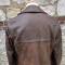 Veston Tankiste Mdle 1935 cuir marron 