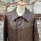 Veston Tankiste Mdle 1935 cuir marron 