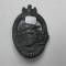 WH Badge assaut Panzer classe argent 