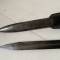 WH Baionnette 84/98 plaquette bois et gousset cuir noir