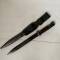 WH Baionnette 84/98 plaquette bois et gousset cuir noir