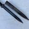 WH Baionnette 84/98 Plaquettes bakélite gousset LW Marron foncé 