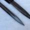 WH Baionnette 84/98 Plaquettes bakélite gousset LW Marron foncé 