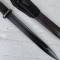 WH Baionnette Mdle 84/98 Plaquettes Bakélite Gousset cuir noir 