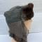 WH Bonnet grand froid , drap feldgrau et fourrure lapin 