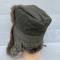 WH Bonnet grand froid , drap feldgrau fourrure lapin 