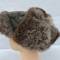 WH Bonnet grand froid , drap feldgrau fourrure lapin 