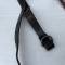 WH Bretelles de suspension Mdle Lourd cuir noir 