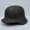 WH Casque Mdle 1942 et jugulaire cuir 