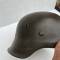 WH Casque Mdle 1942 et jugulaire cuir 