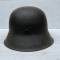WH Casque Mdle 1942 et jugulaire cuir 