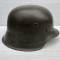 WH Casque Mdle 1942 et jugulaire cuir 