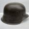 WH Casque Mdle 1942 Sans insigne , jugulaire cuir 