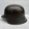 WH Casque Mdle 1942 Sans insigne , jugulaire cuir 