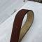 WH Ceinturon officier boucle deux ardillons , cuir marron 