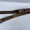 WH Ceinturon officier Boucle deux ardillons cuir marron 