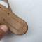 WH Ceinturon officier boucle fer deux ardillons cuir marron 