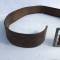 WH Ceinturon officier cuir marron