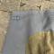 WH Culotte officier gabardine gris pierre  , basane cuir 