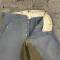 WH Culotte officier gabardine gris pierre  , basane cuir 