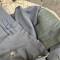WH Culotte Officier Gabardine gris pierre Basane cuir 