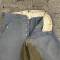 WH Culotte Officier Gabardine gris pierre Basane cuir 